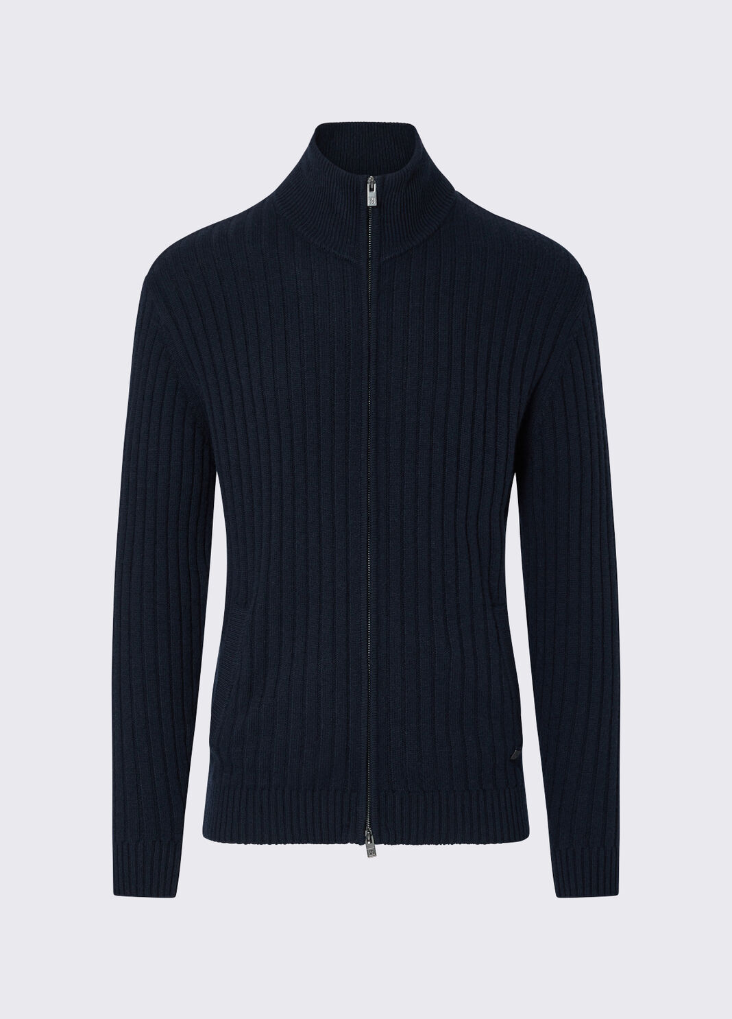 Cardigan in wool and cashmere dark blue Liu Jo - large image number 6