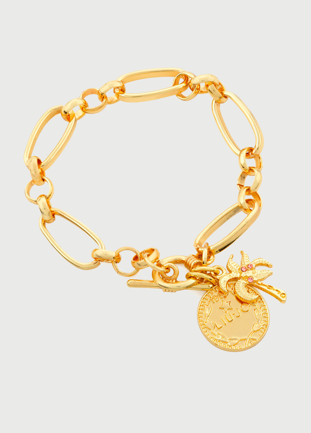 Bracciale a catena con charms Acciaio Liu Jo - large image number 0