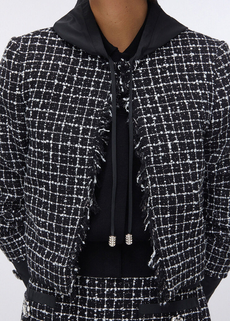 Bouclè boxy jacket black Liu Jo - medium