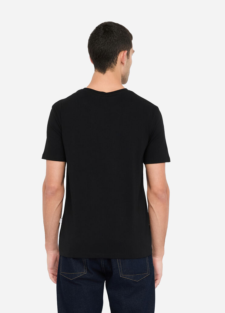 Camiseta de algod&oacute;n puro negro Liu Jo - large image number 1