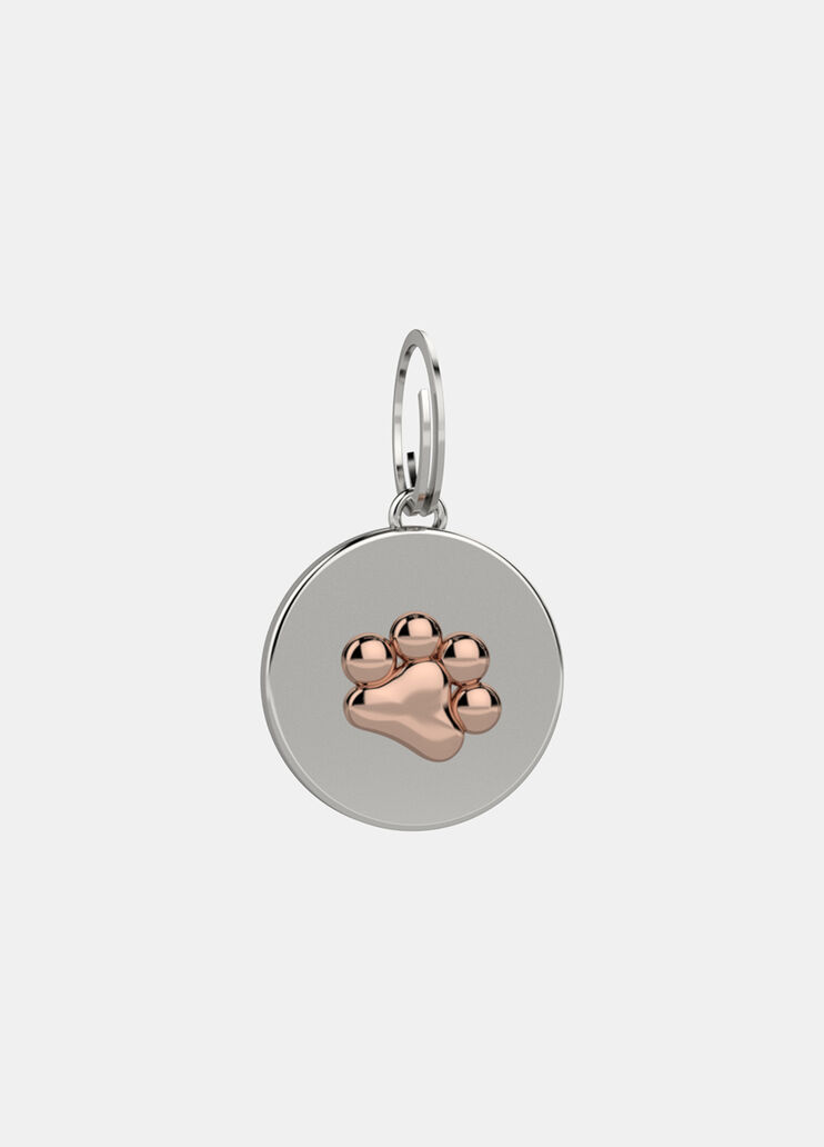 Médaille avec patte couleur argent et rose Liu Jo - medium