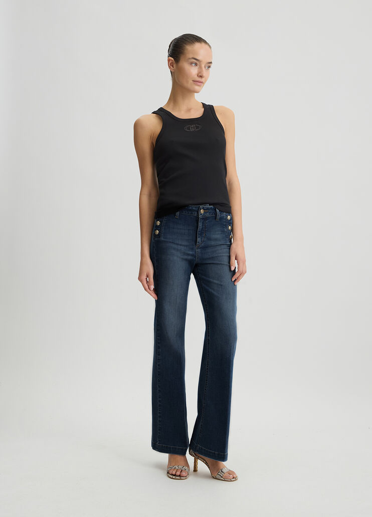 Bottom Up flared jeans blue denim Liu Jo - medium Bottom Up flared jeans blue denim Liu Jo - medium