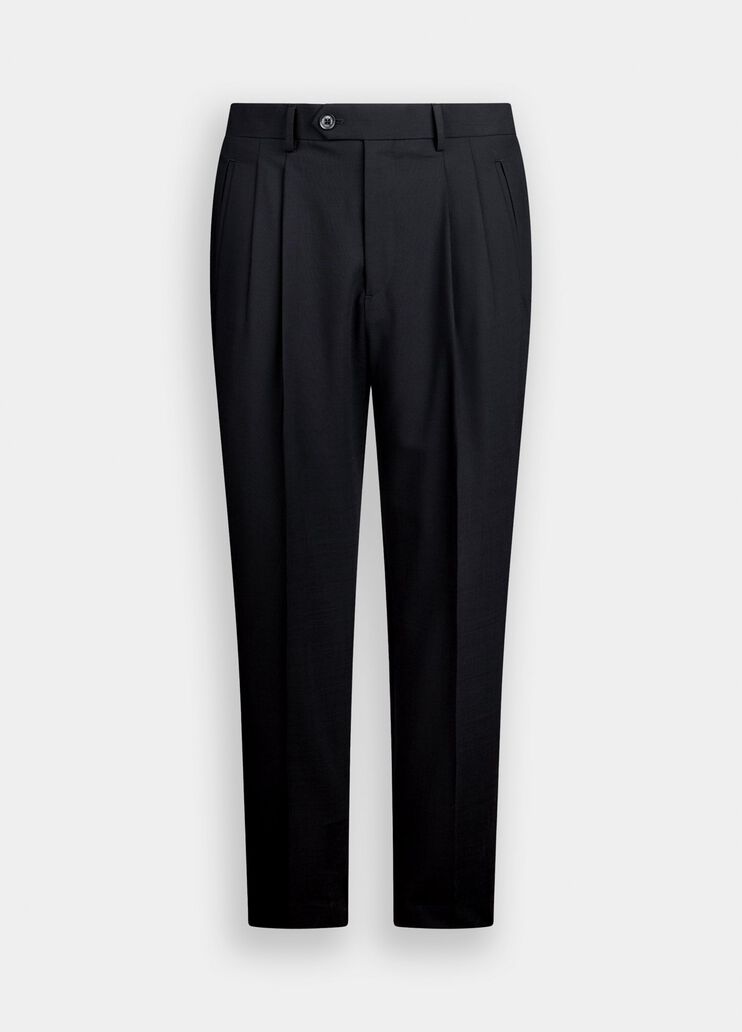 Wool trousers with darts black Liu Jo - large image number 6