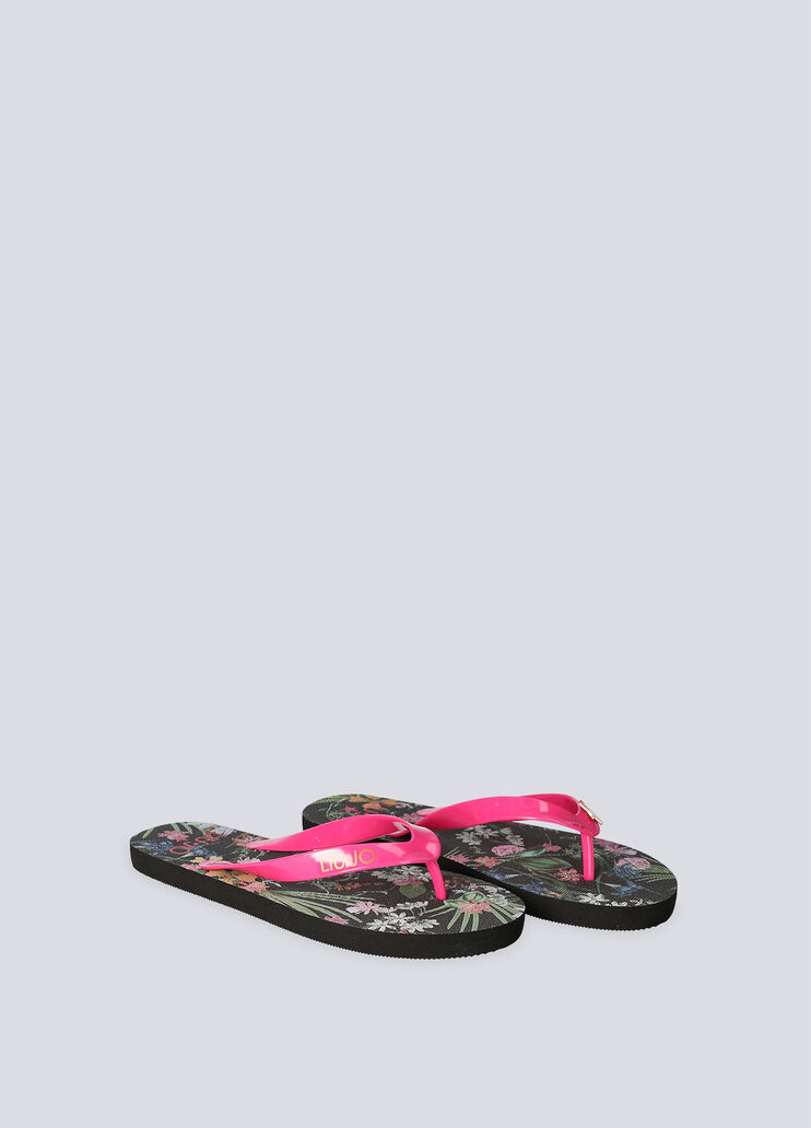 Beach thong sandals black Liu Jo - large image number 1
