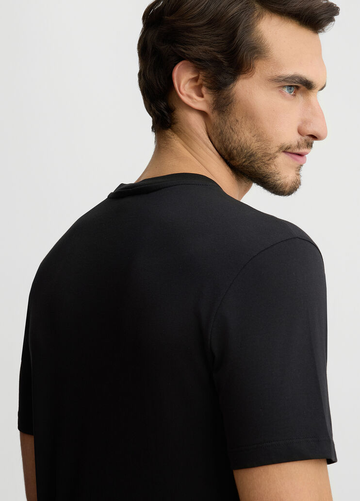 Black t-shirt with logo black Liu Jo - medium Black t-shirt with logo black Liu Jo - medium