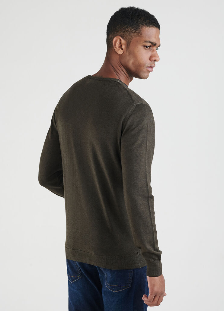 Jersey de cuello redondo Verde oscuro Liu Jo - large image number 1