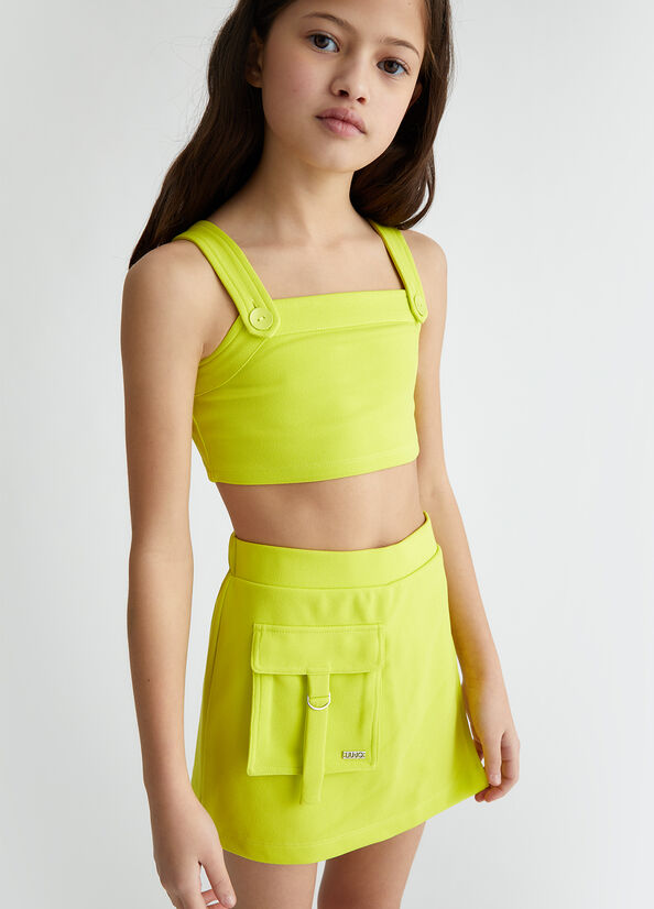 Jersey skirt yellow Liu Jo - large image number 0