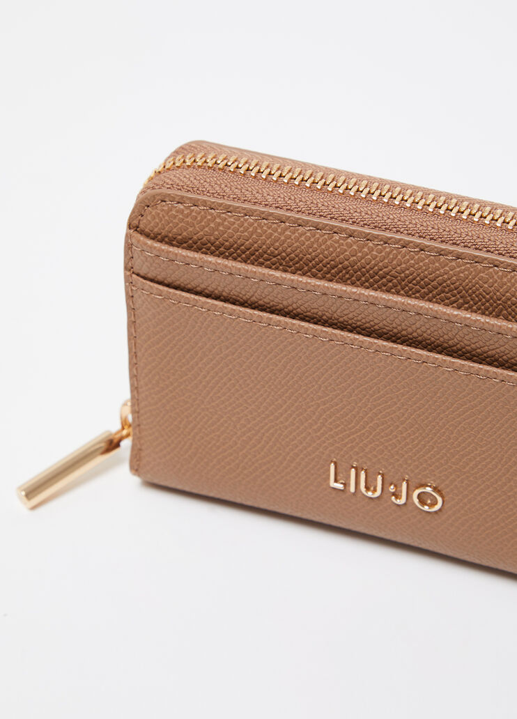 Small zip-around purse  beige Liu Jo - medium Small zip-around purse  beige Liu Jo - medium
