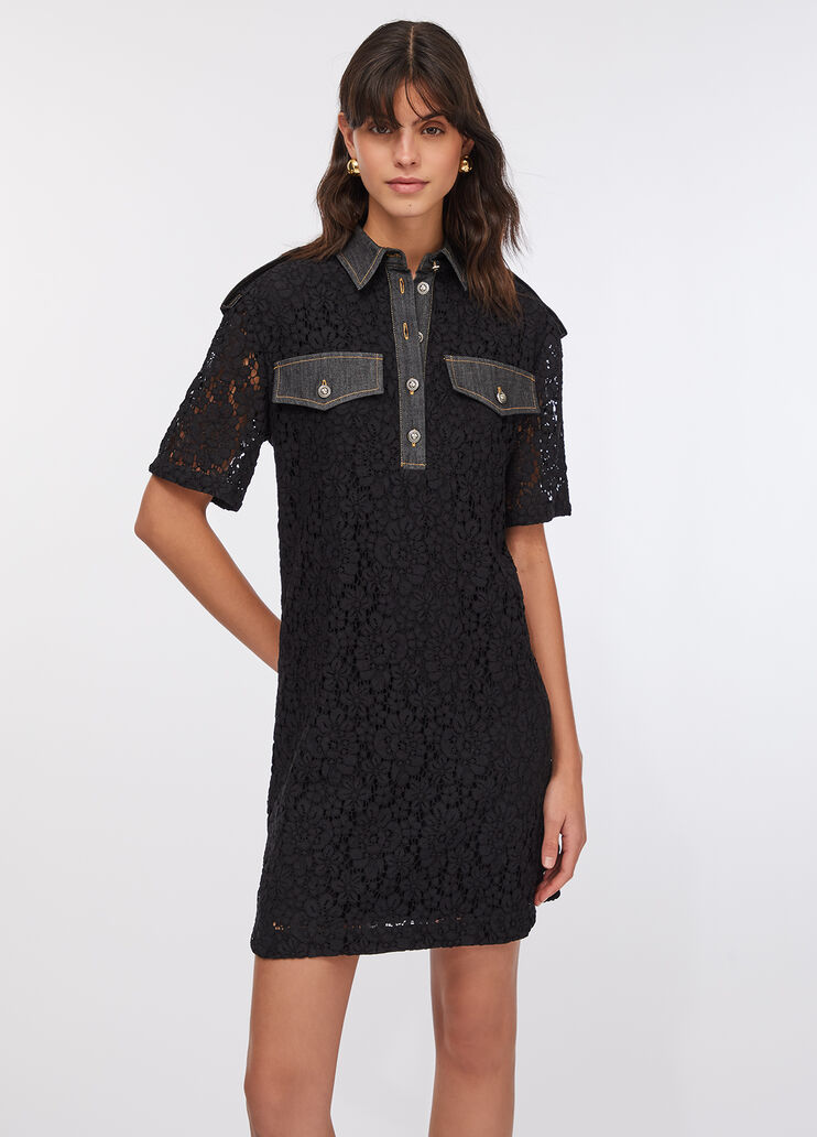 Кружевное платье черный Liu Jo - large image number 0