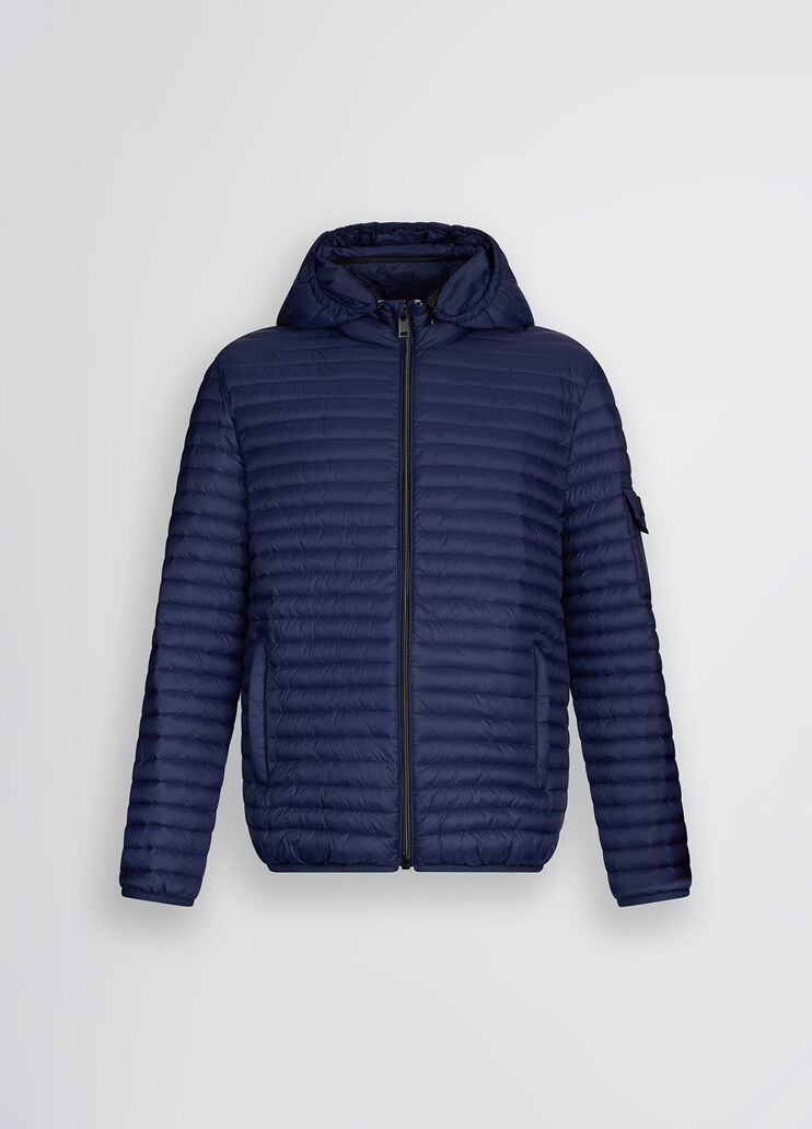 Jacket with detachable hood Blue Liu Jo - large image number 6 Jacket with detachable hood Blue Liu Jo - large image number 6