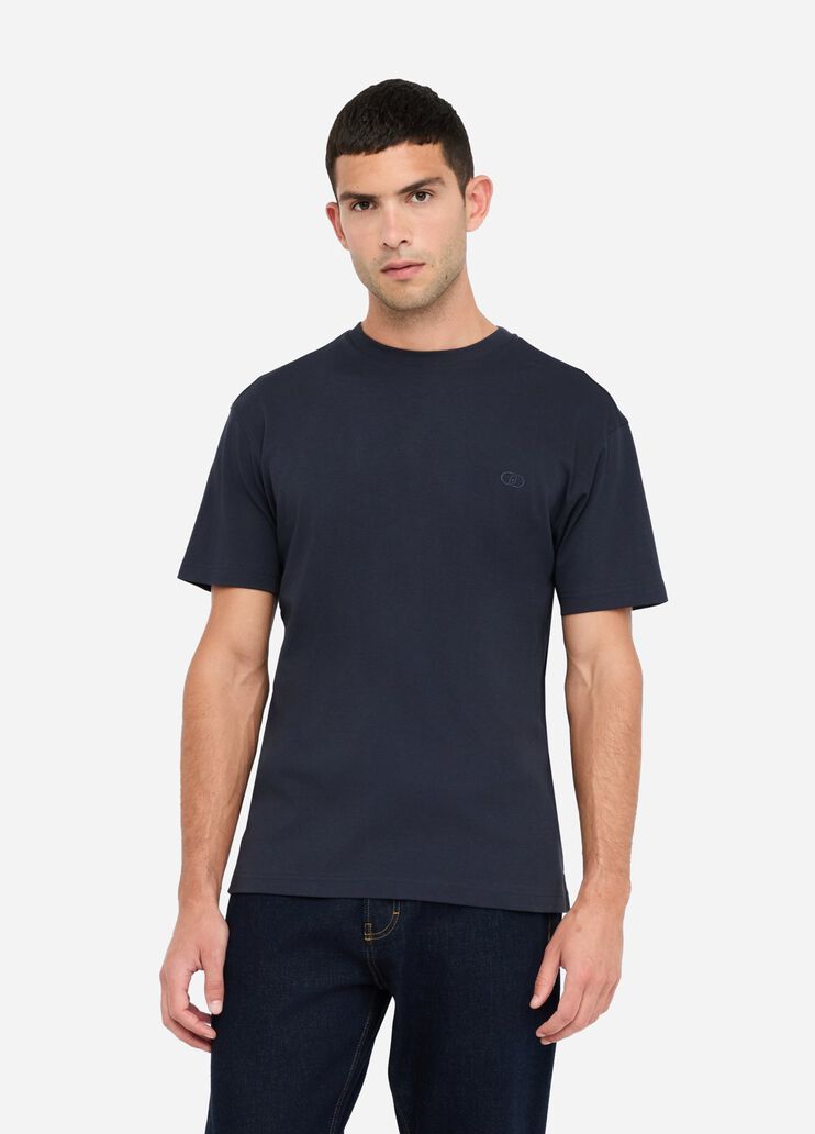 Cotton T-shirt dark blue Liu Jo - medium Cotton T-shirt dark blue Liu Jo - medium