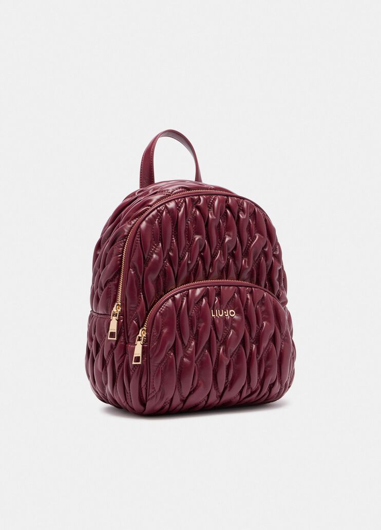 Matelassé-Rucksack  Rot Liu Jo - large image number 2
