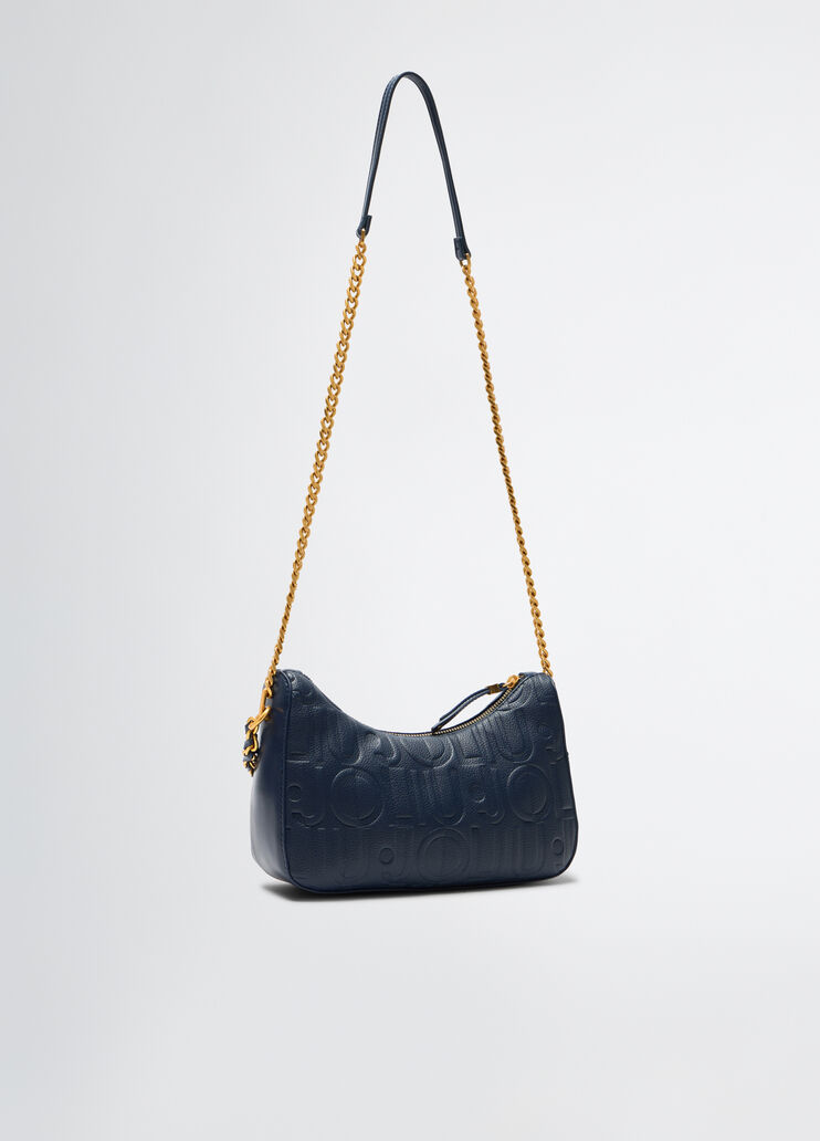 Small bag with logo blue Liu Jo - large image number 1 Small bag with logo blue Liu Jo - large image number 1