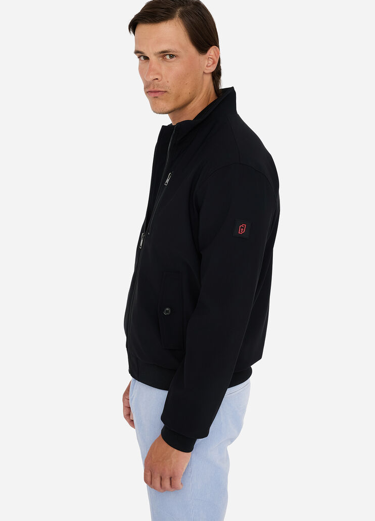 Bomber de tejido t&eacute;cnico negro Liu Jo - large image number 3