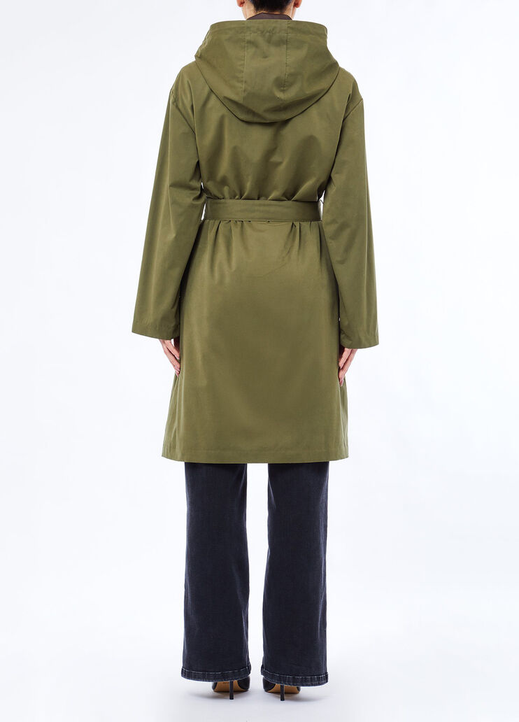 Hooded parka military green Liu Jo - medium