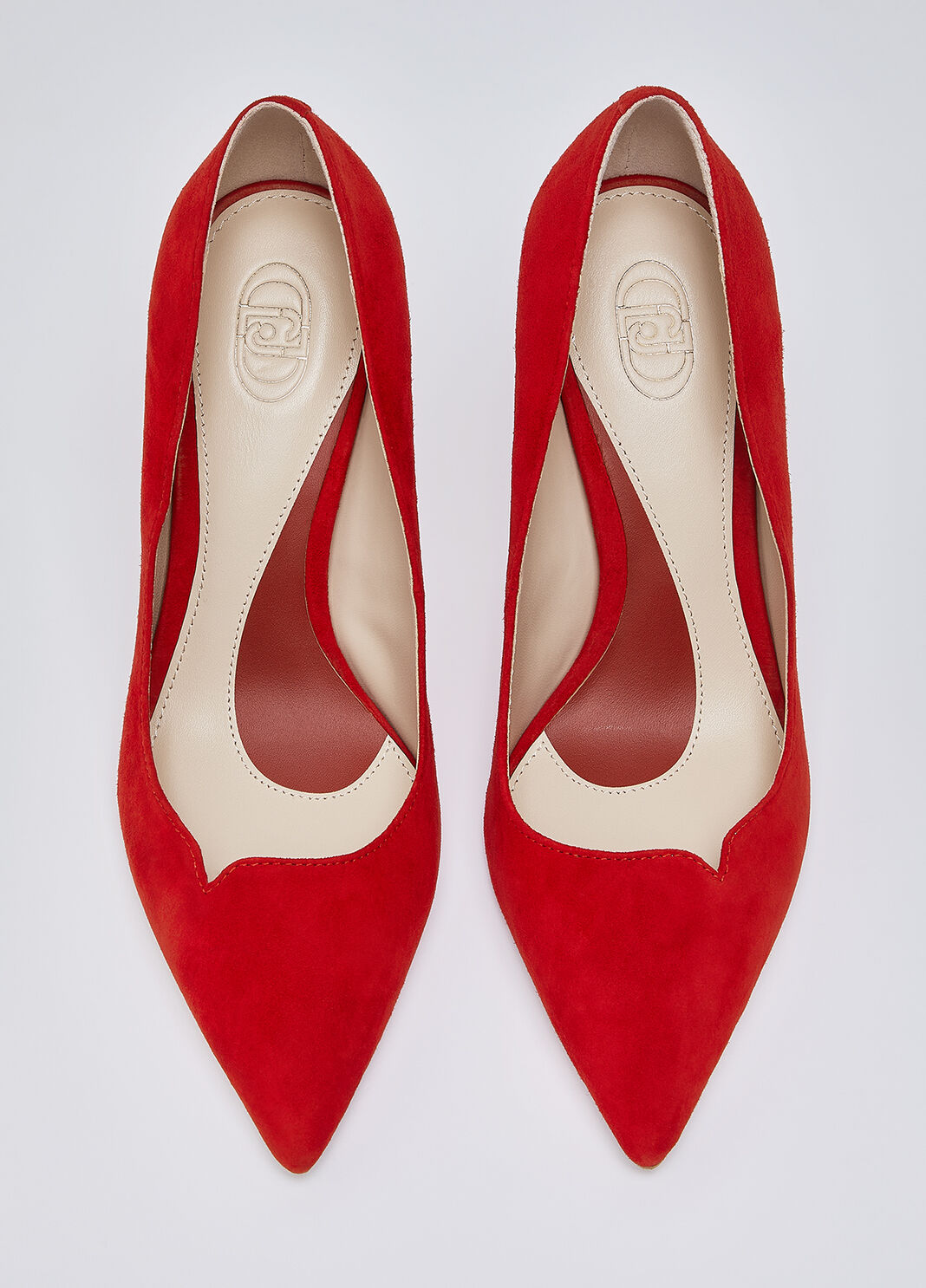 Escarpins en daim rouge Liu Jo - large image number 3