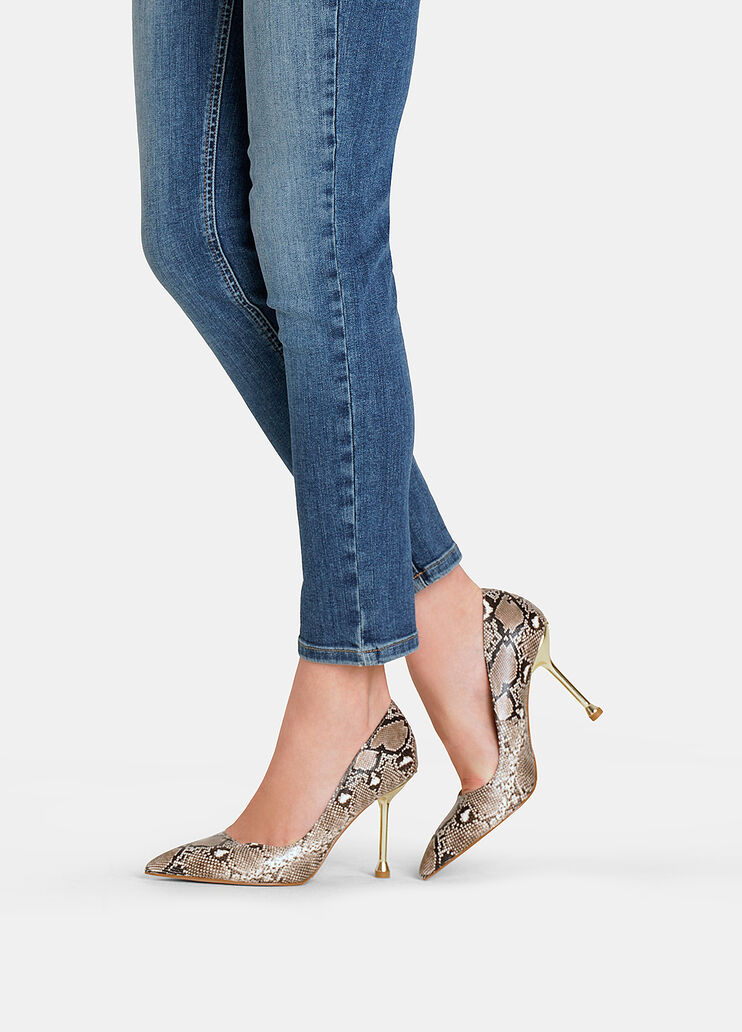 Snakeskin-print court shoes rope Liu Jo - medium Snakeskin-print court shoes rope Liu Jo - medium