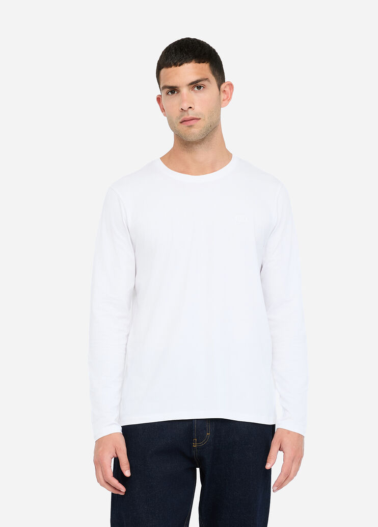Long-sleeved T-shirt white Liu Jo - medium Long-sleeved T-shirt white Liu Jo - medium