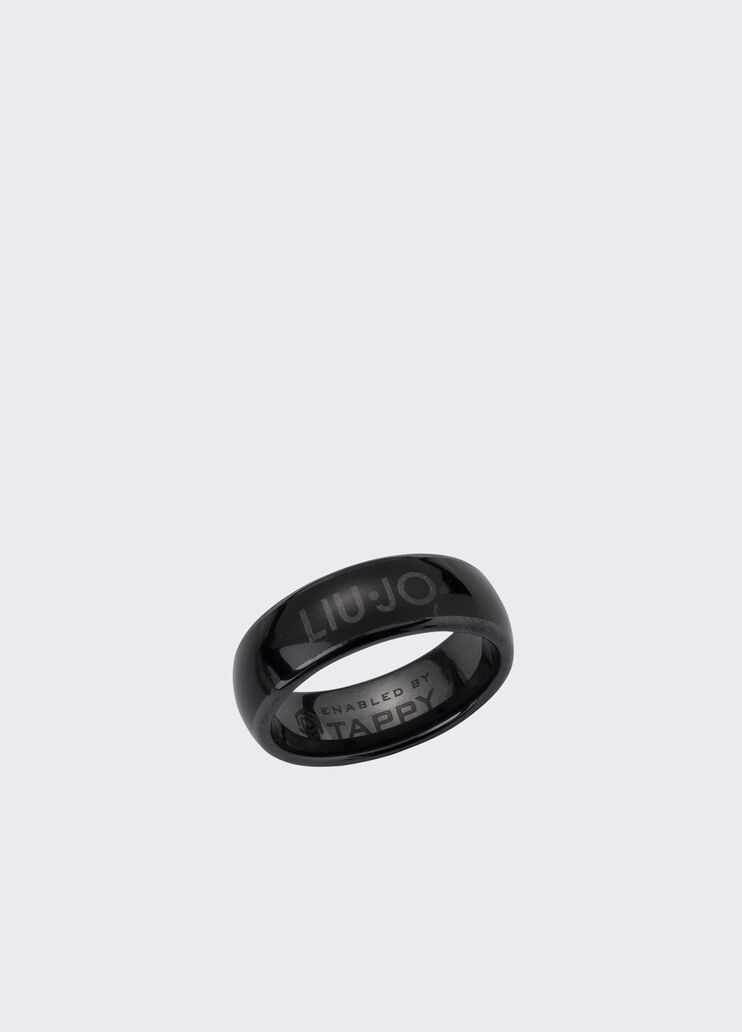 Smart ring Liu Jo Pay - 12 mm nero Liu Jo - large image number 1