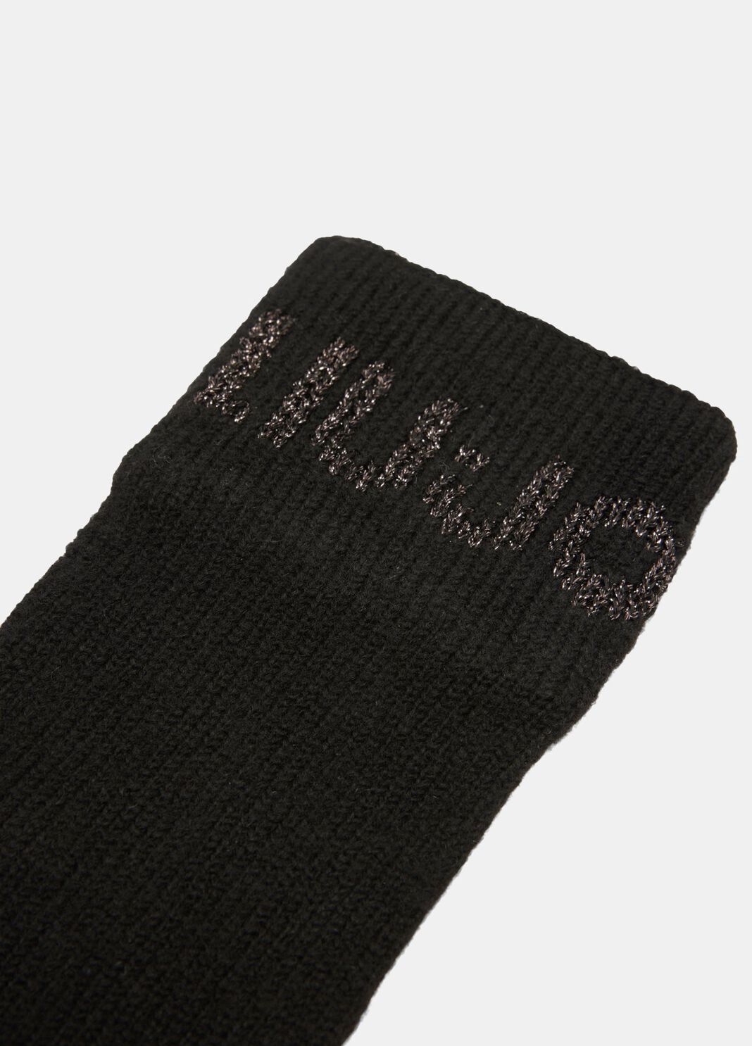 Gloves with logo black Liu Jo - large image number 3