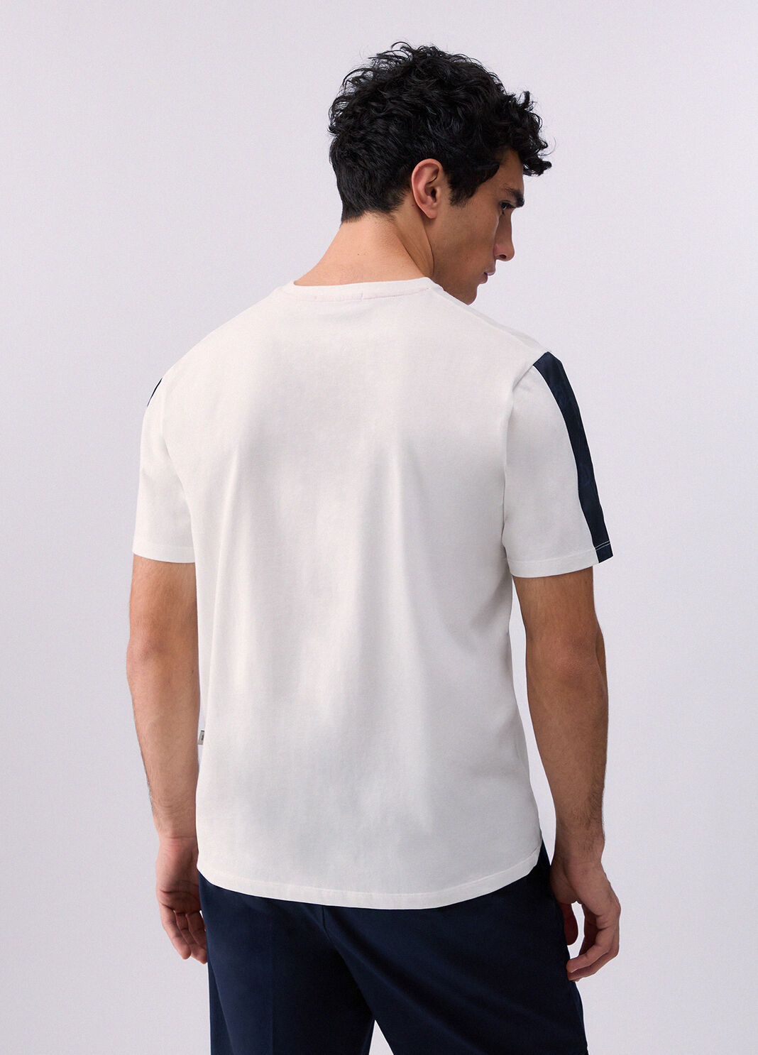 T-shirt with printed insert blue Liu Jo - large image number 1