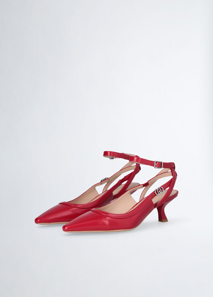 Red slingbacks with low heel red Liu Jo - large image number 2 Red slingbacks with low heel red Liu Jo - large image number 2