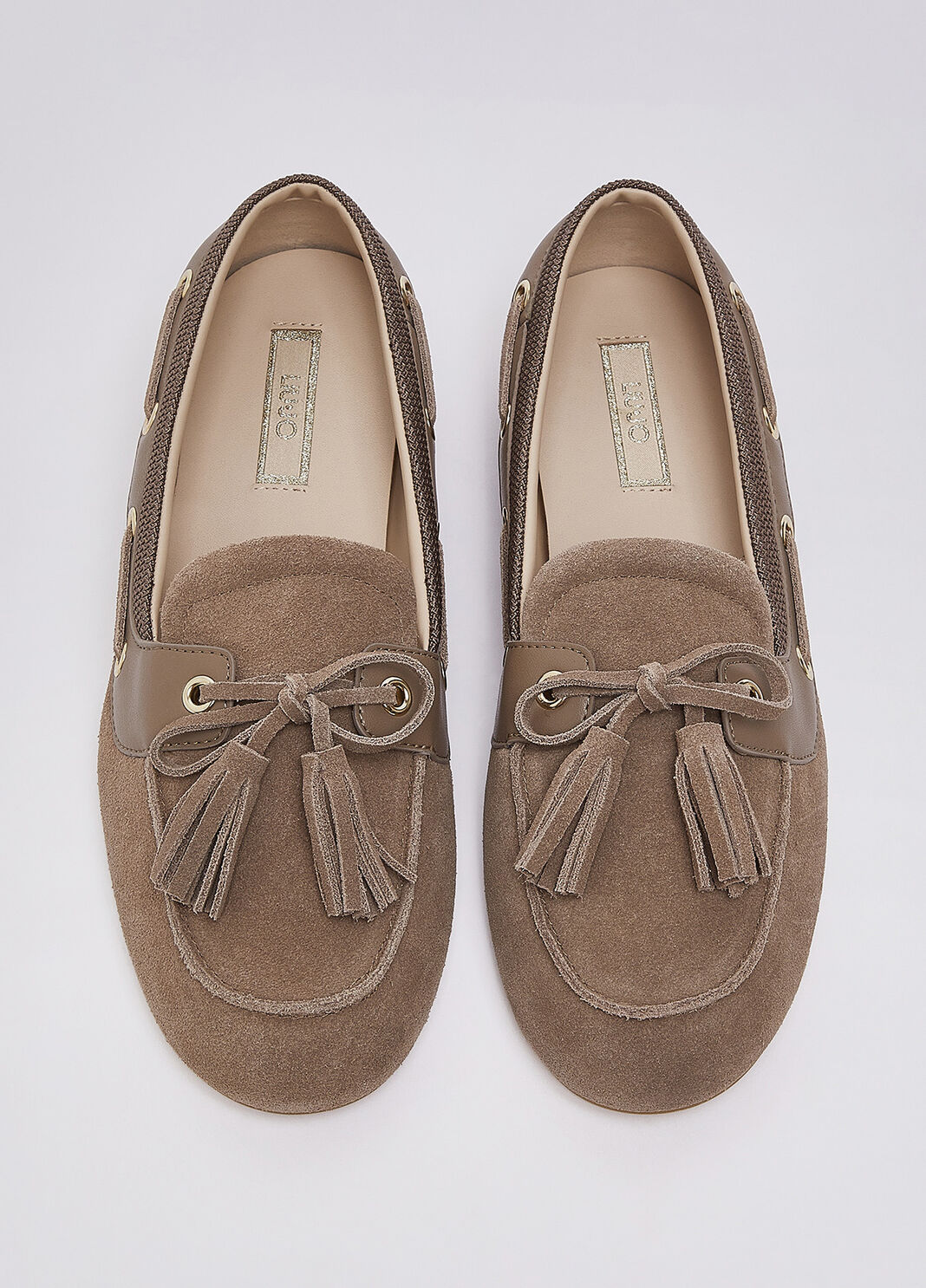 Suede loafers with tassels havana Liu Jo - large image number 3
