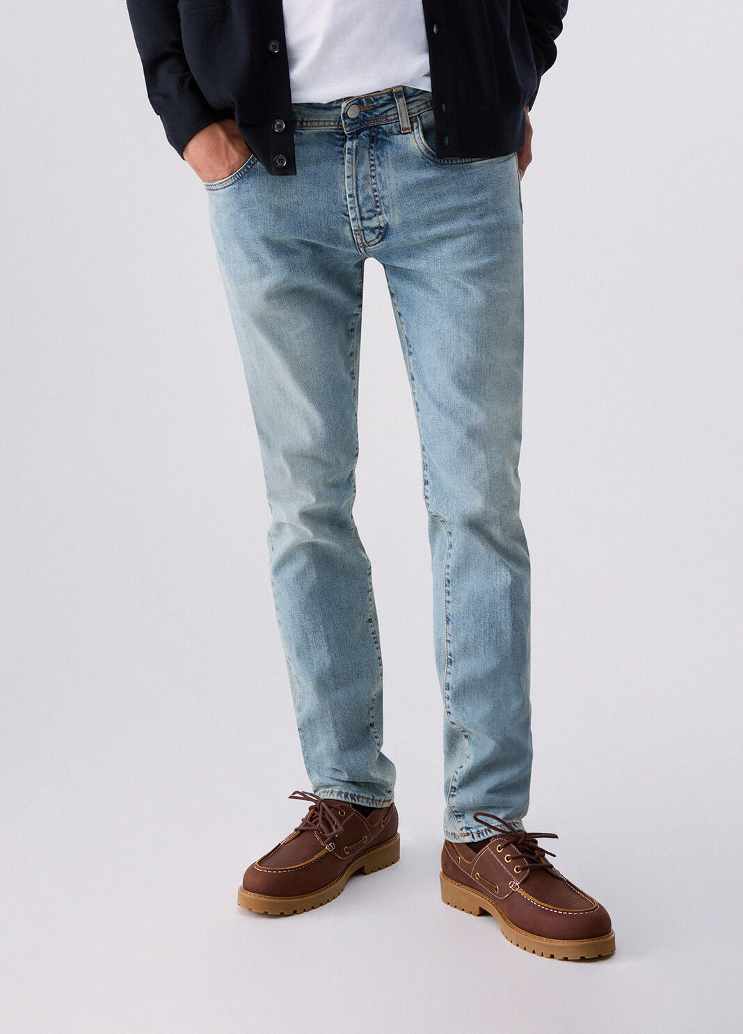Jeans droit denim bleu Liu Jo - large image number 0