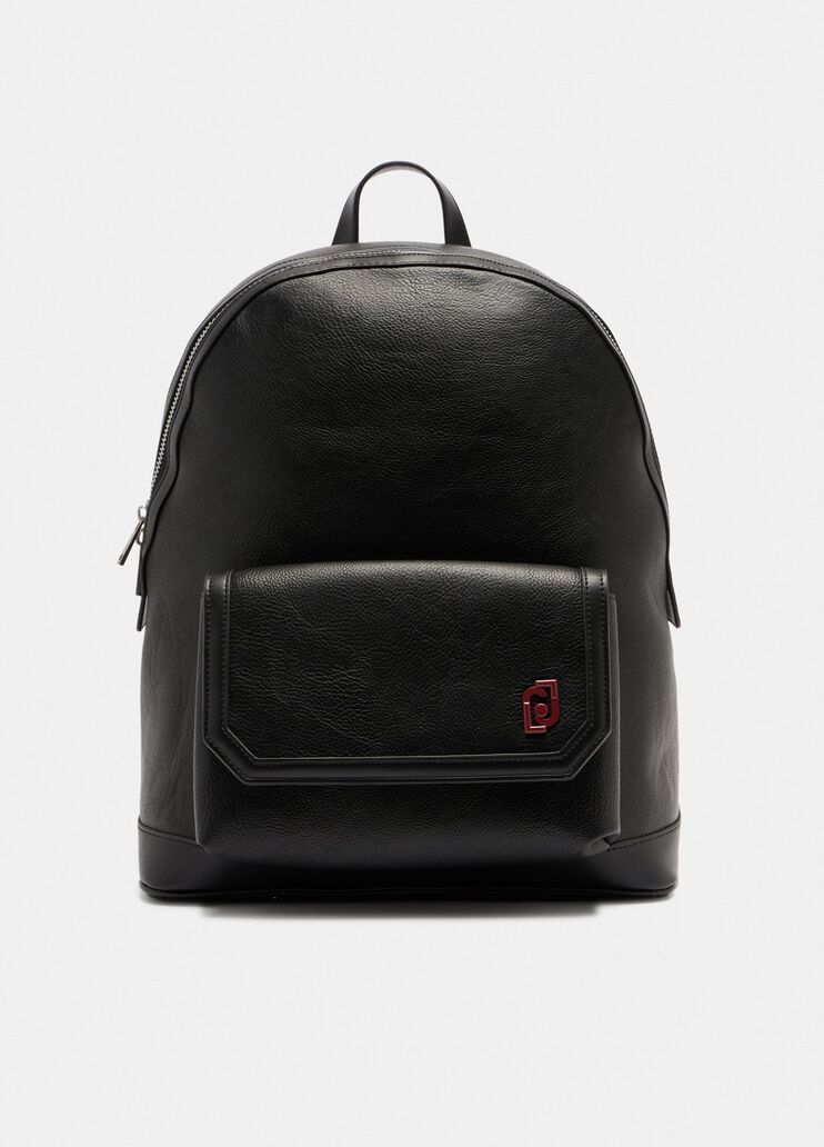 Tumbled backpack black Liu Jo - medium Tumbled backpack black Liu Jo - medium