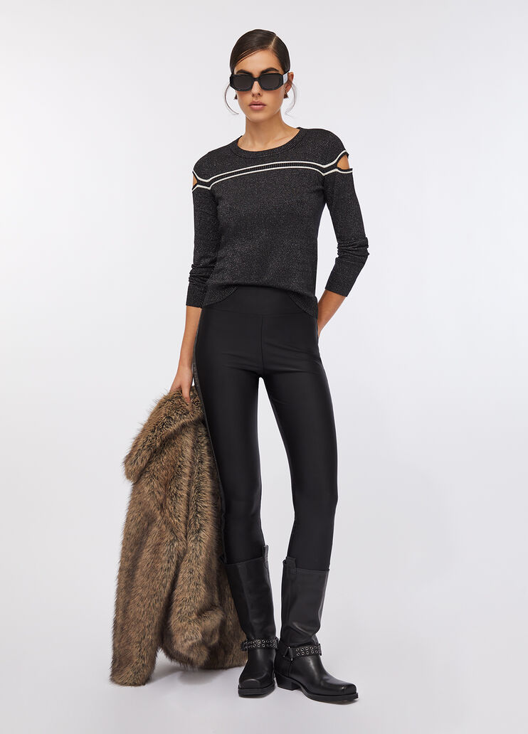 Jersey Liu Jo Better negro Liu Jo - large image number 5