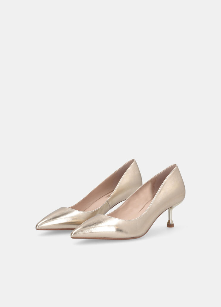 Beschichtete Pumps mit flachem Absatz Hellgold Liu Jo - large image number 2 Beschichtete Pumps mit flachem Absatz Hellgold Liu Jo - large image number 2