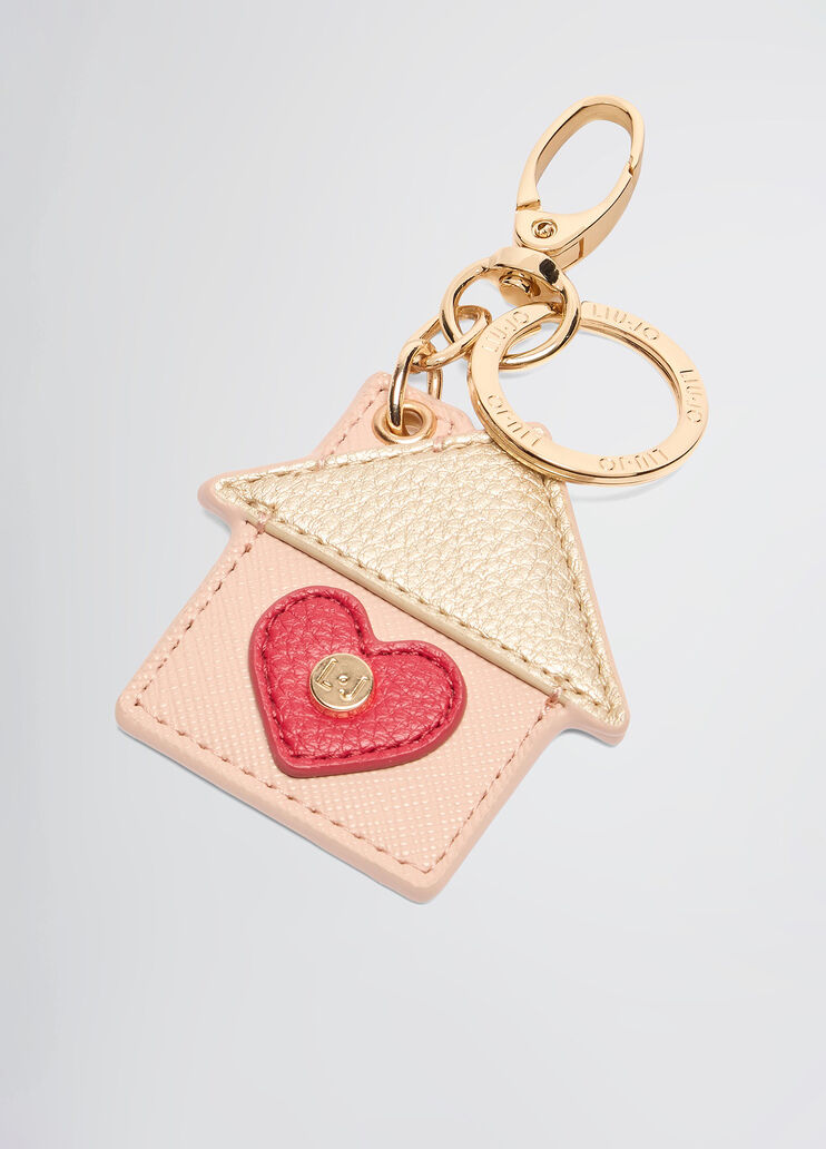 House keyring powder pink Liu Jo - medium House keyring powder pink Liu Jo - medium