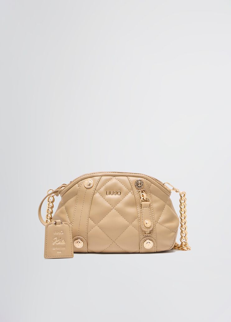 Pochette matelass&eacute;e camel Liu Jo - medium