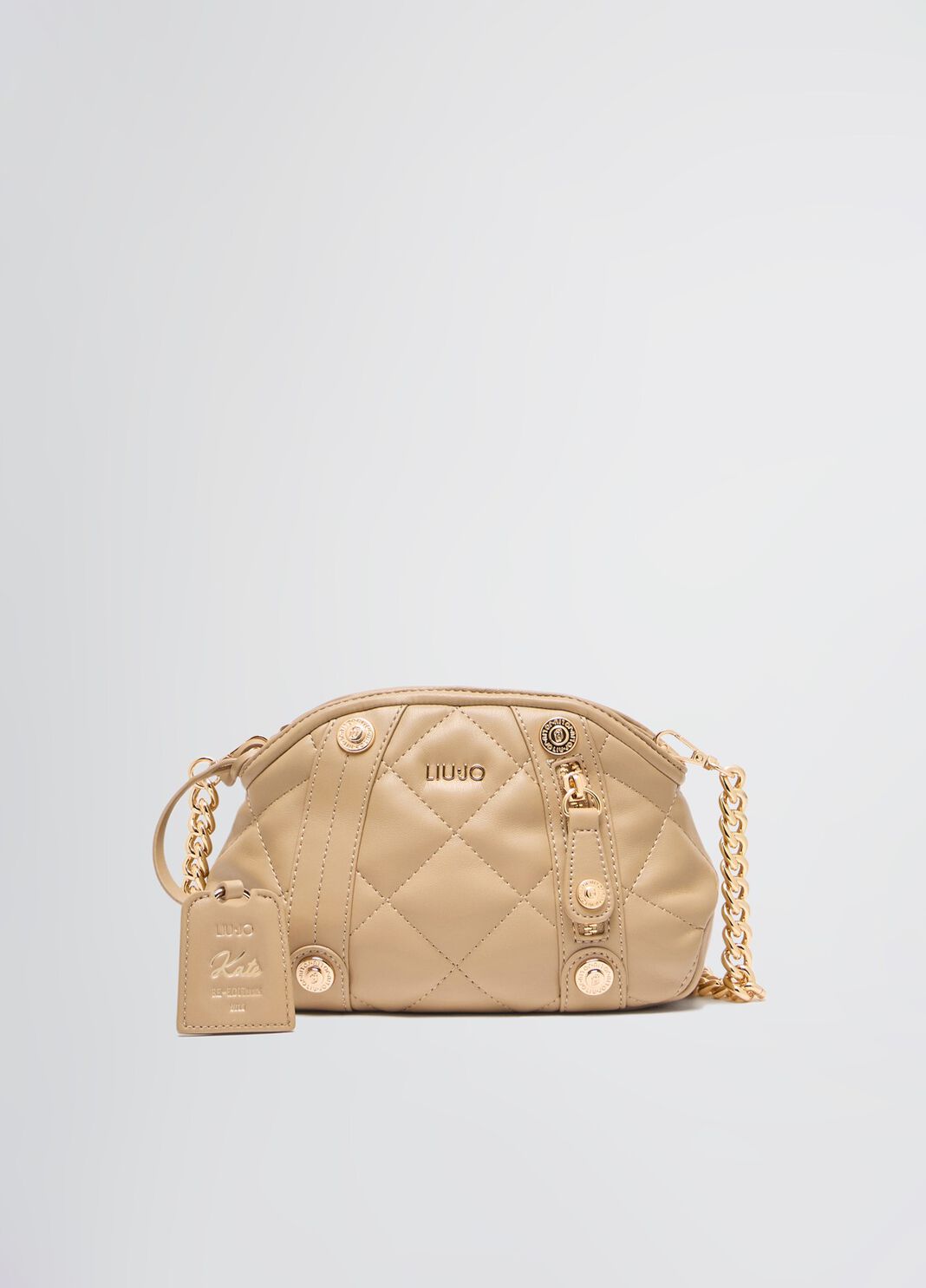 Pochette matelass&eacute;e camel Liu Jo - large image number 1