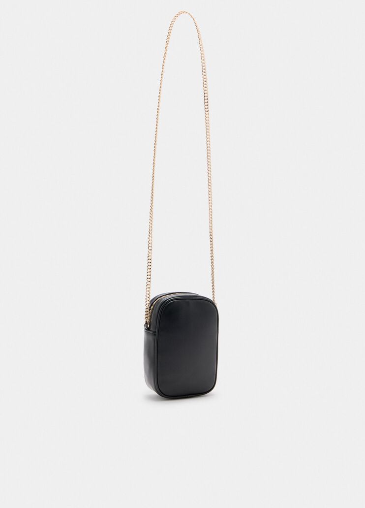Mobile phone holder with chain black Liu Jo - medium
