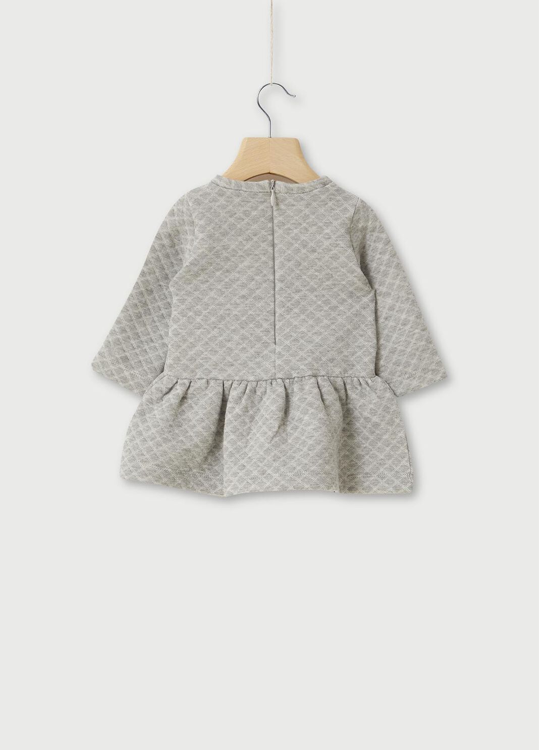 Jacquard dress with embroidery Grey Liu Jo - large image number 1