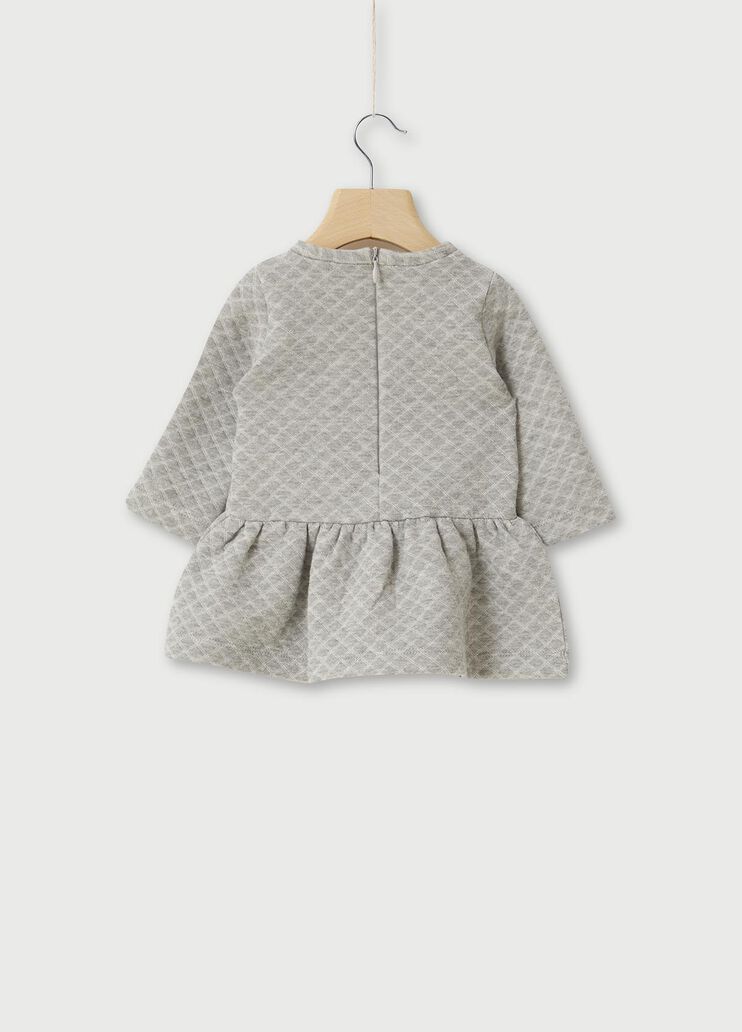 Jacquard dress with embroidery Grey Liu Jo - large image number 1 Jacquard dress with embroidery Grey Liu Jo - large image number 1