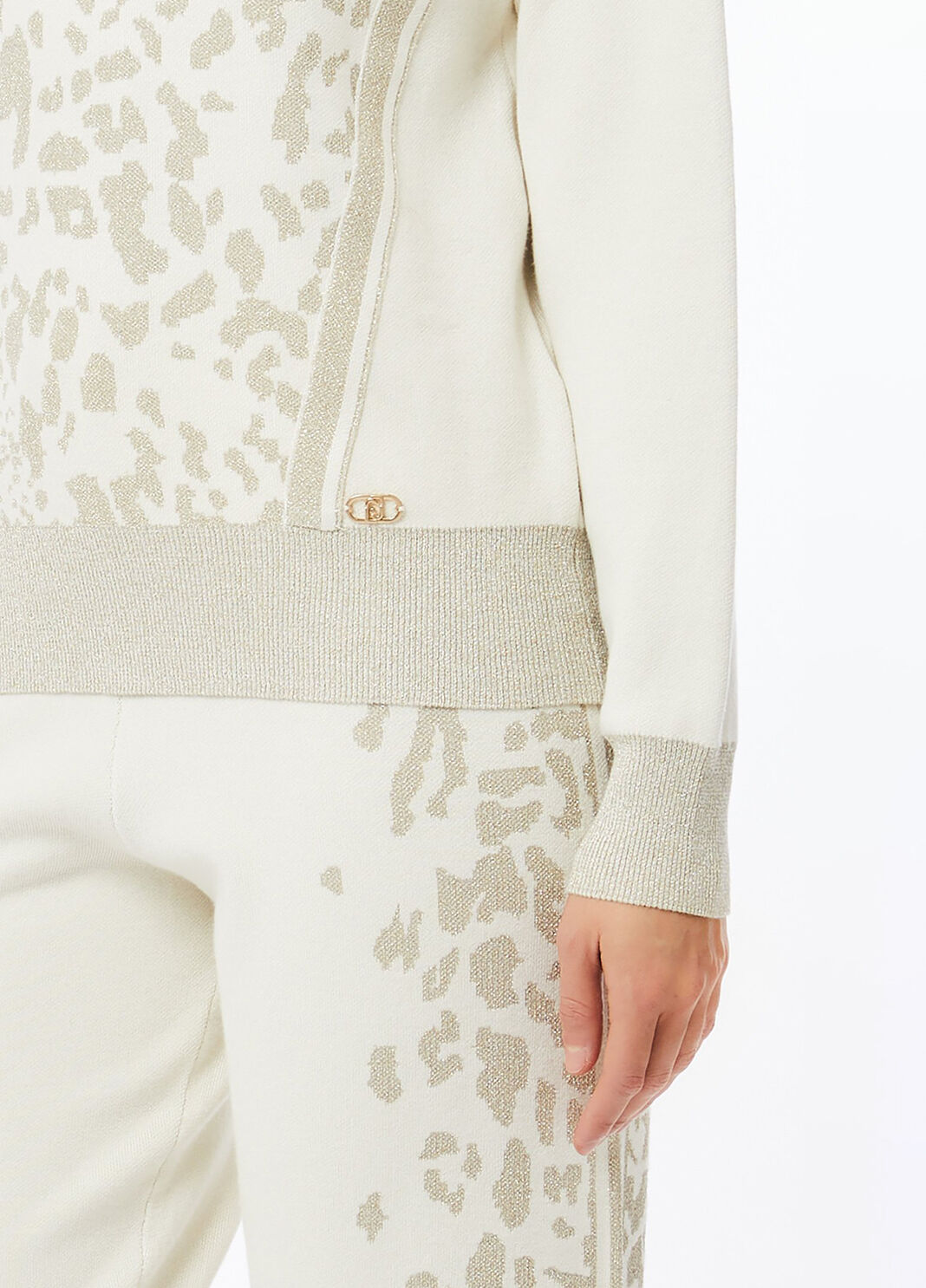 Maglia animalier bianco Liu Jo - large image number 2