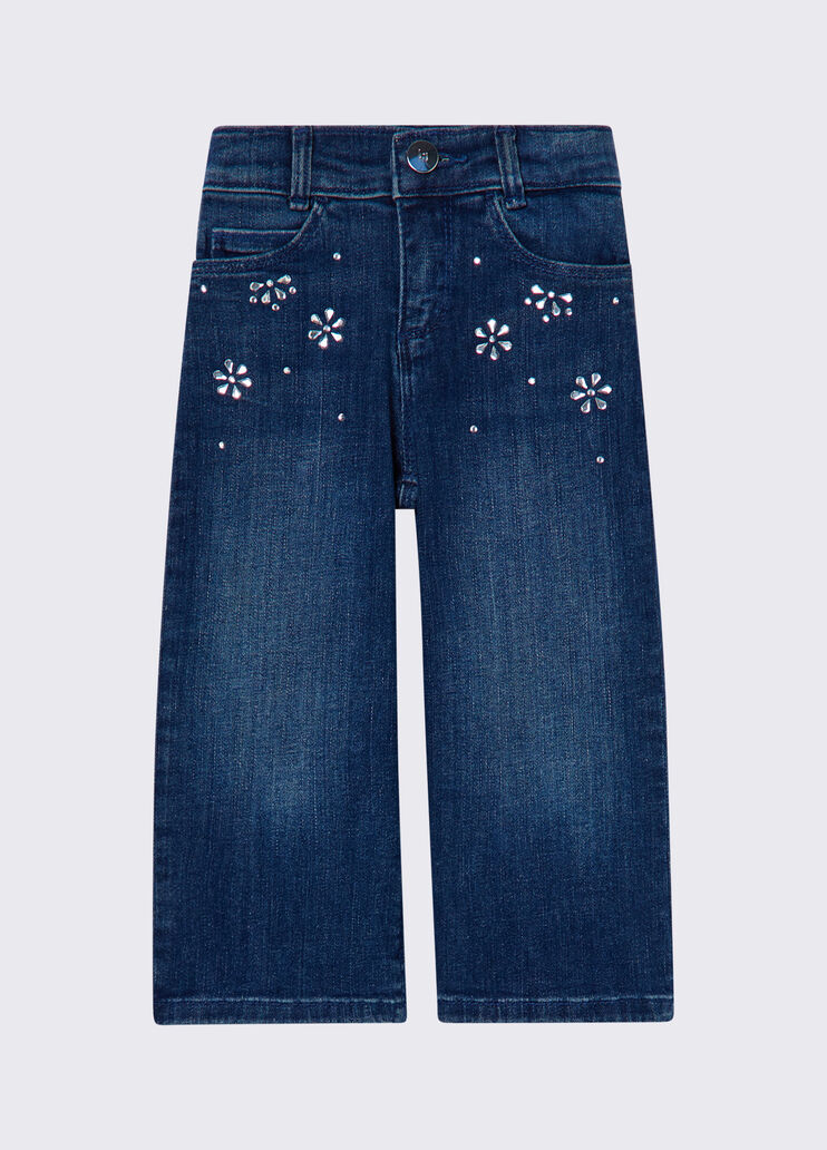 Jeans con ricami gioiello denim scuro Liu Jo - medium