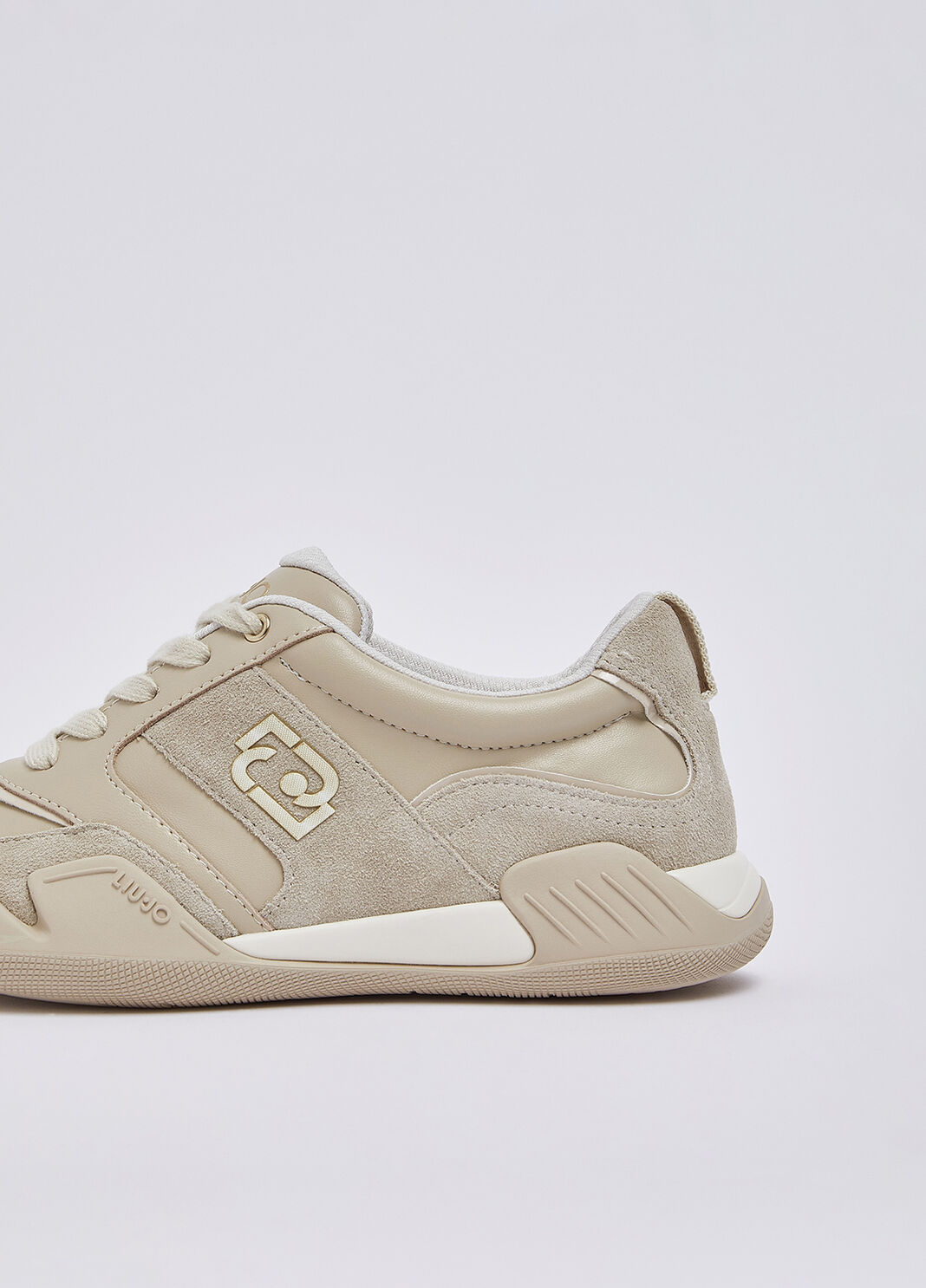 Sneakers en cuir et daim chanvre Liu Jo - large image number 4