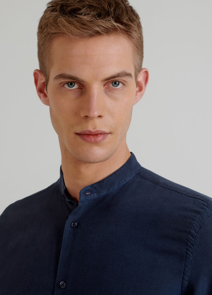 Camicia coreana in lino  Liu Jo - large image number 4