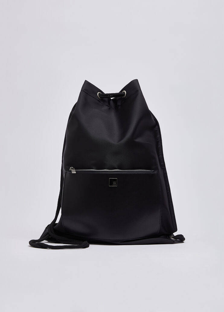 Sac &agrave; dos en nylon noir Liu Jo - medium
