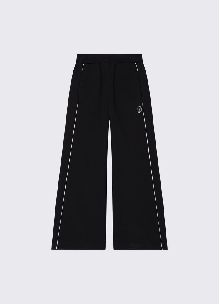 Wide leg trousers black Liu Jo - medium