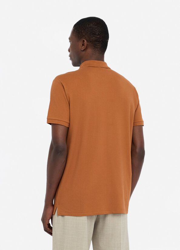 Poloshirt aus Baumwollpikee Braun Liu Jo - large image number 1