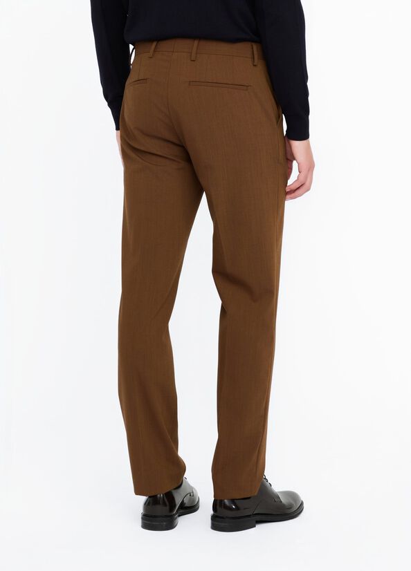 Pantalon en laine   marron Liu Jo - large image number 1