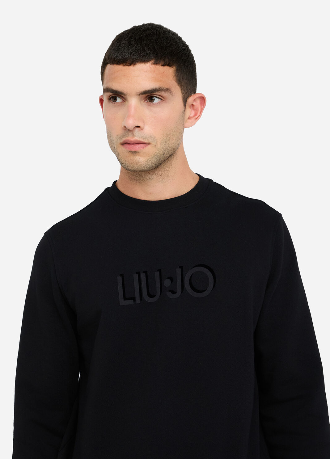 Sweatshirt mit Logo Schwarz Liu Jo - large image number 2