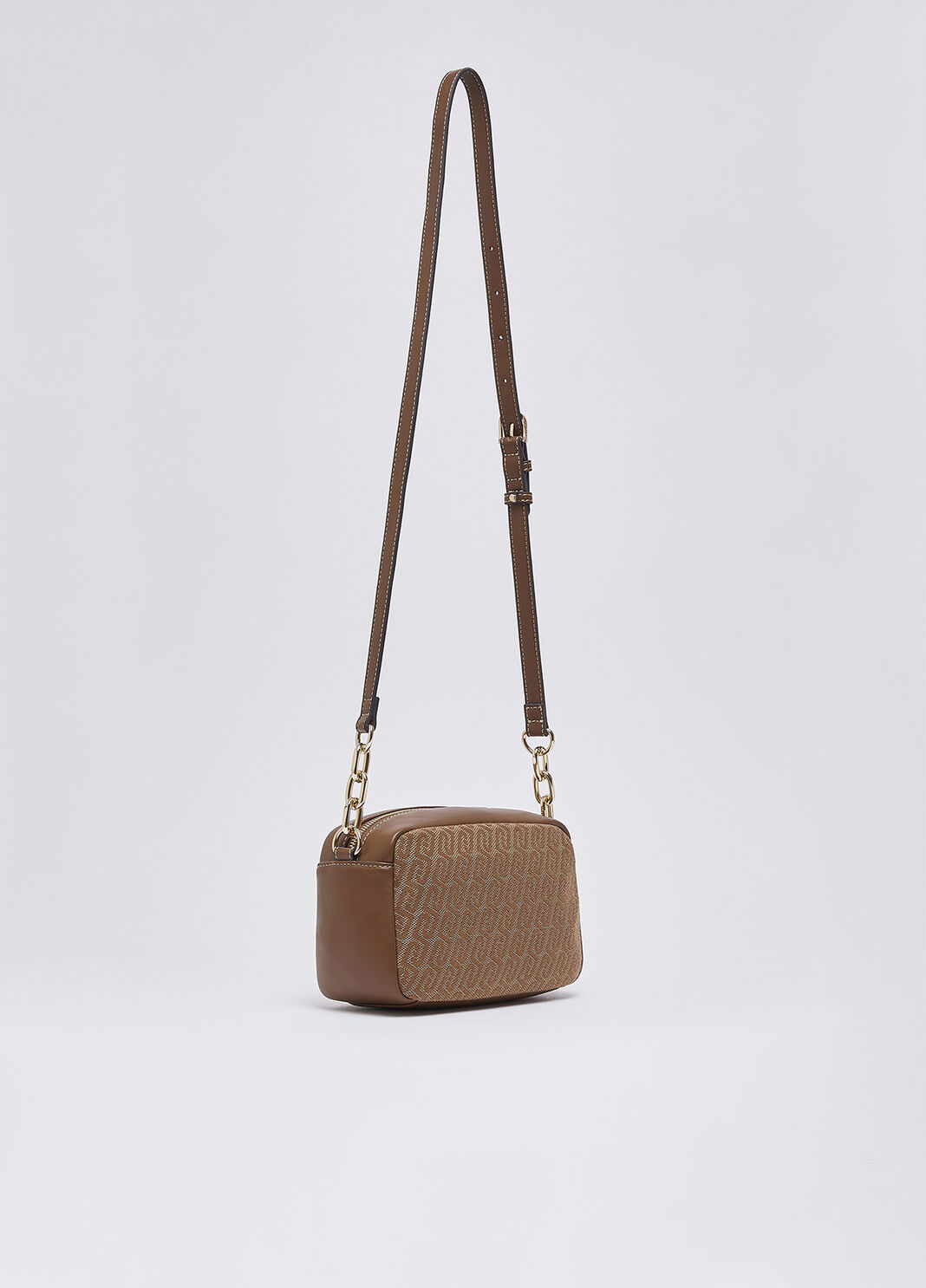 Medium Jacquard Crossbody Bag beige Liu Jo - large image number 3