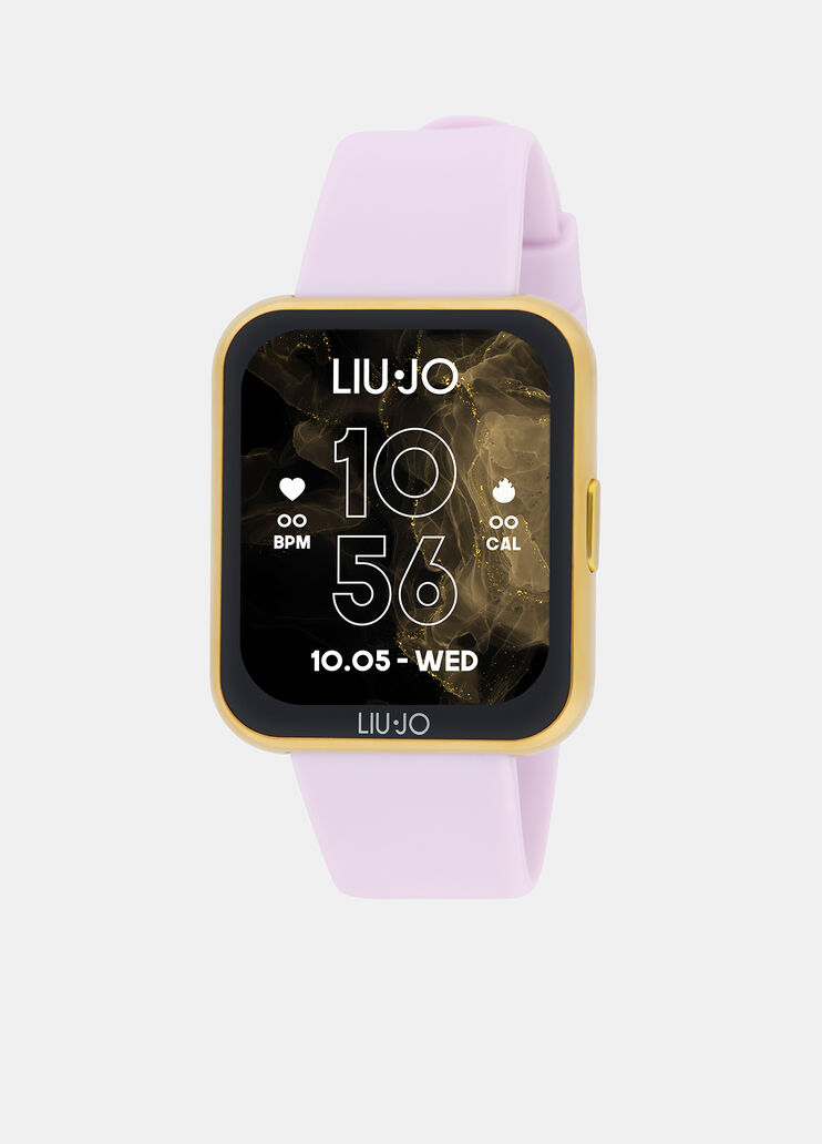 Smartwatch with silicone strap pink Liu Jo - medium Smartwatch with silicone strap pink Liu Jo - medium