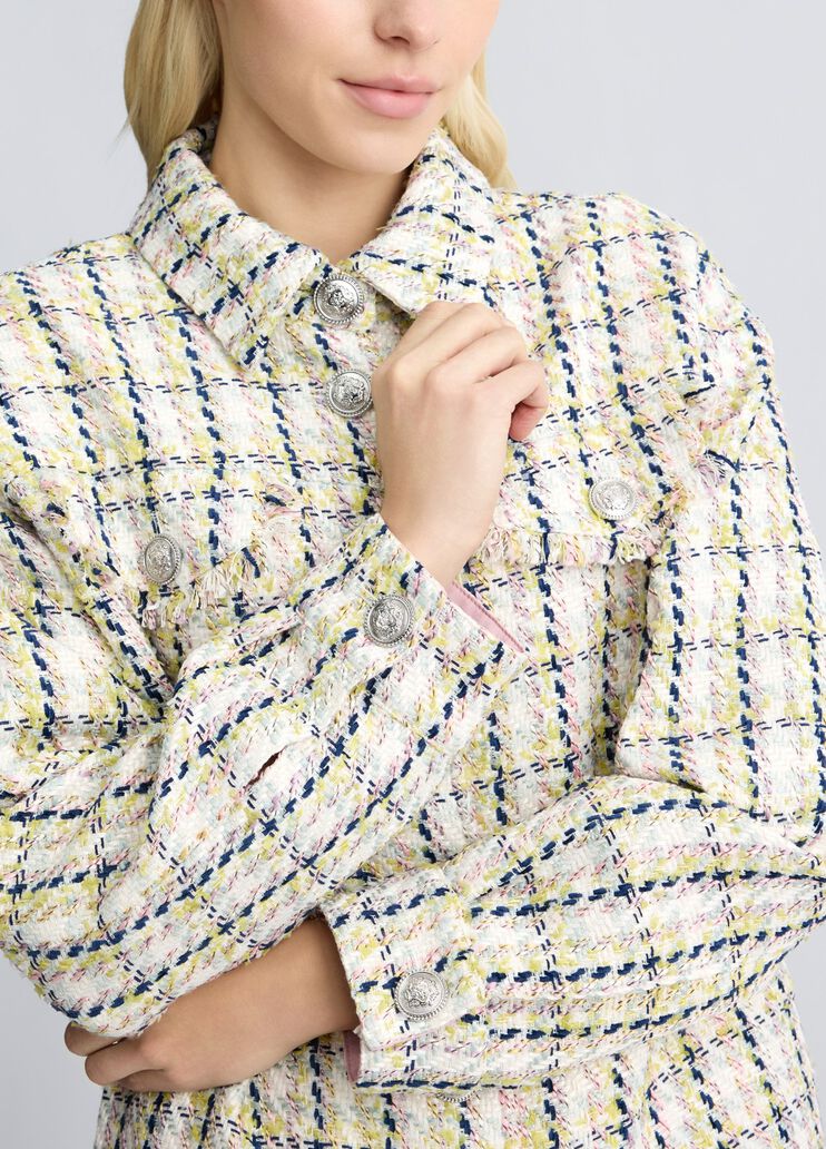 Bouclé jacket bouclé Liu Jo - large image number 4 Bouclé jacket bouclé Liu Jo - large image number 4