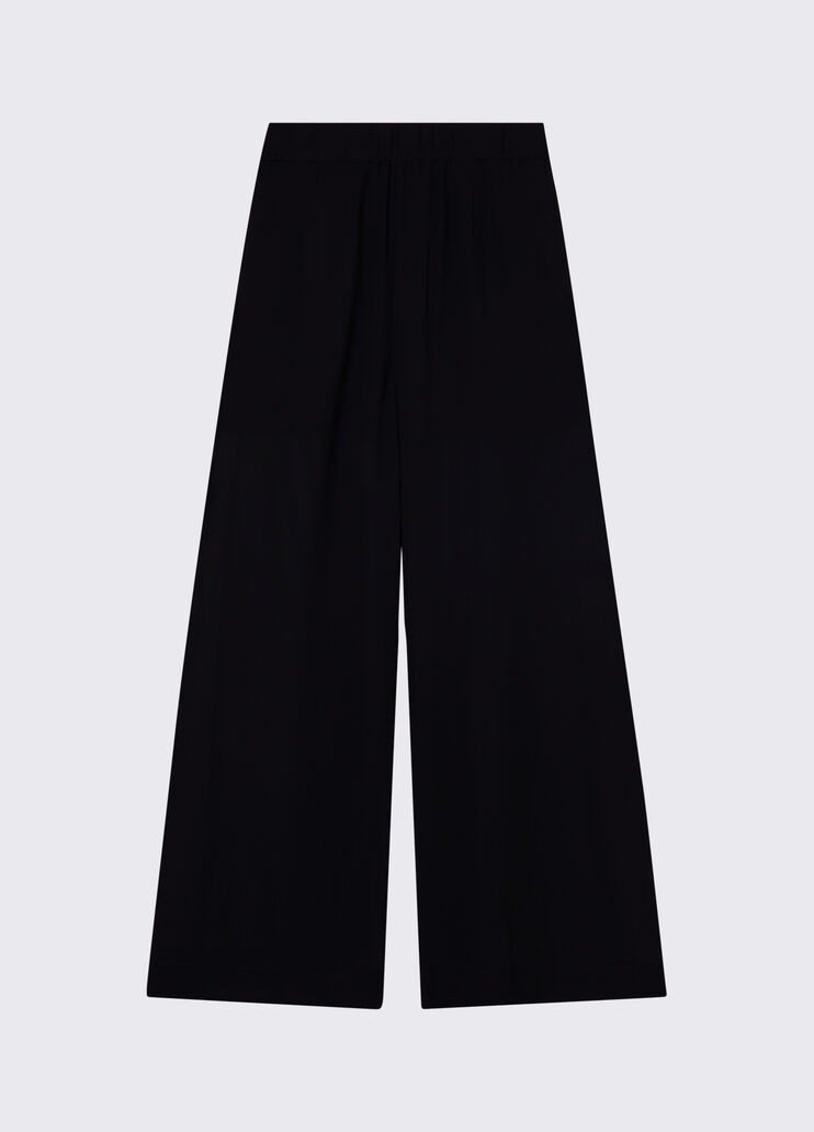 Schlaghose mit Logokn&ouml;pfen schwarz Liu Jo - medium